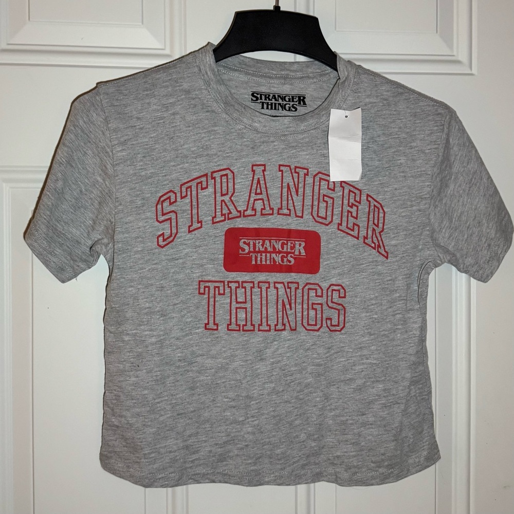 Stranger Things Crop Tee NWT